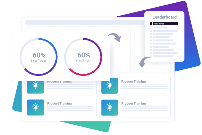 Kademi's drag and drop component-based editor to build partner solutions.